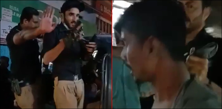 اورنگی ٹاؤن میں‌5 ڈاکوؤں کے ساتھ پولیس مقابلہ، ویڈیو سامنے آ گئی