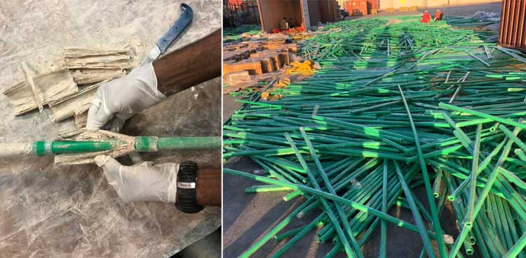 کراچی بندرگاہ پر برطانیہ کے لئے بک  سامان کے کنٹینرز سے 360 کلوگرام ہیروئن برآمد