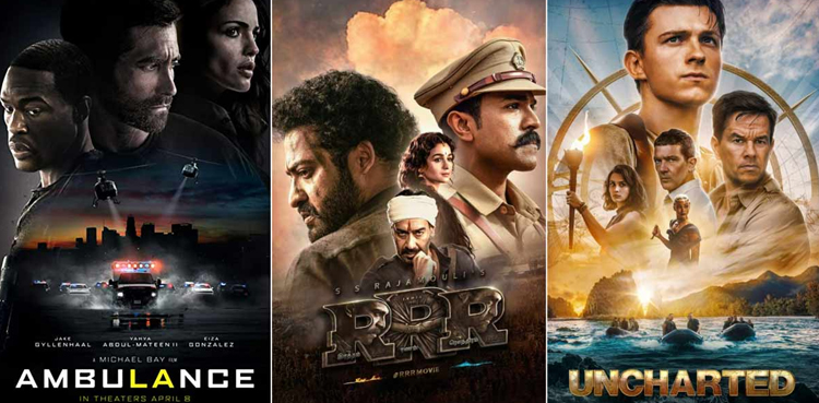 بھارتی فلم ‘آرآرآر’ کی ہالی ووڈ فلموں پر سبقت: برطانوی باکس پر بھی چھاگئی
