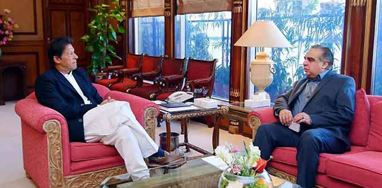 گورنر سندھ  نے وزیراعظم کو علیم خان اور ترین گروپ سے ہونے والی ملاقات  سے متعلق آگاہ کردیا