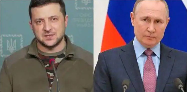 پیوٹن، یوکرینی صدر میں براہ راست بات چیت کا امکان مسترد
