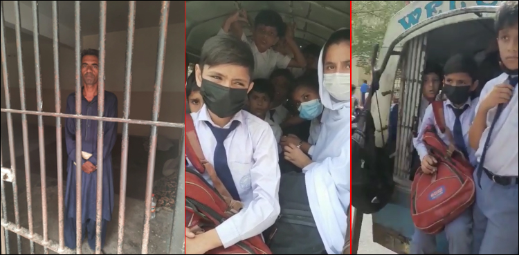 وین ڈرائیور معصوم طلبہ کی زندگیوں سے کھیلنے لگے