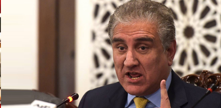 فضائی حدود کی خلاف ورزی پرشاہ محمود قریشی  کی بھارت کو وارننگ