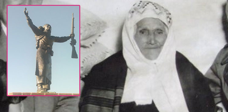 روسی فوج کا مقابلہ کرنے والی دلیر خاتون کا تذکرہ