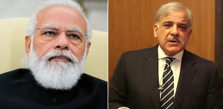 شہباز شریف  کا وزیراعظم بنتے ہی  نریندرمودی کو اہم پیغام