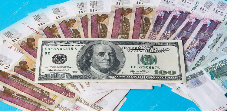 پابندی کے باوجود روسی کرنسی نے ڈالر اور یورو کو بھی پیچھے چھوڑ دیا