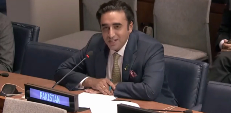 سندھ میں دنیا میں سب سے زیادہ درجہ حرارت ریکارڈ کیا گیا ہے: بلاول کا نیویارک میں خطاب
