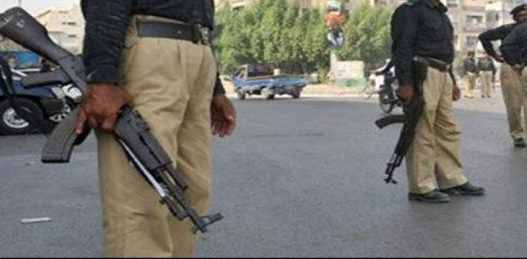 کراچی : نامعلوم ملزمان  کی فائرنگ سے پولیس اہلکار شہید