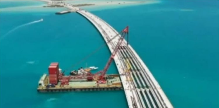 سعودی عرب میں طویل ترین پل کی تعمیر مکمل