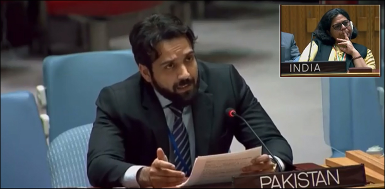 اقوام متحدہ کی سلامتی کونسل میں پاکستان نے بھارت کو کرارا جواب دے دیا