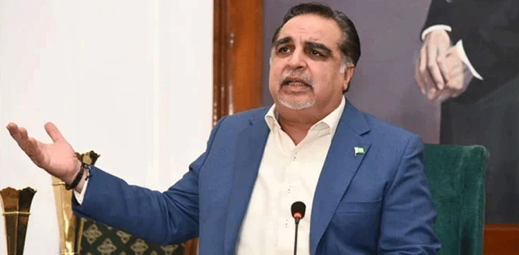 پی ٹی آئی رہنما عمران اسماعیل کو پولیس نے حراست میں لے لیا