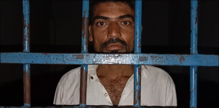 ون فائیو پر بار بار قتل کی جھوٹی اطلاع دینے والے چالاک شخص کو پولیس نے دھر لیا