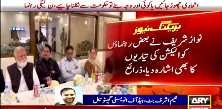 جب تک نکالا نہ جائے حکومت نہیں چھوڑنی ہے، مسلم لیگ ن کی نئی حکمت عملی