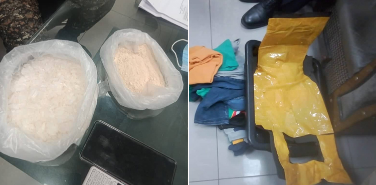 پاکستان سے شارجہ منشیات اسمگل کرنے کی کوشش  ناکام