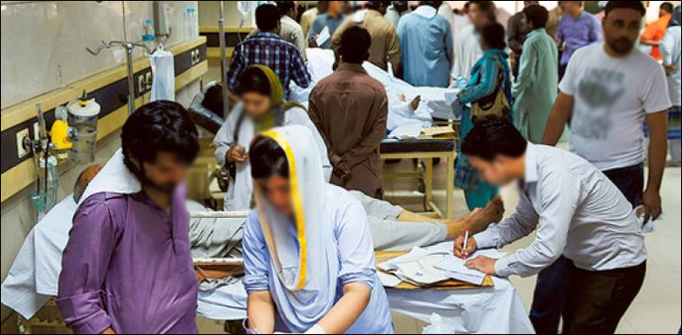 بقر عید: معدے و ڈائریا کے 10 ہزار مریض اسپتال پہنچ گئے
