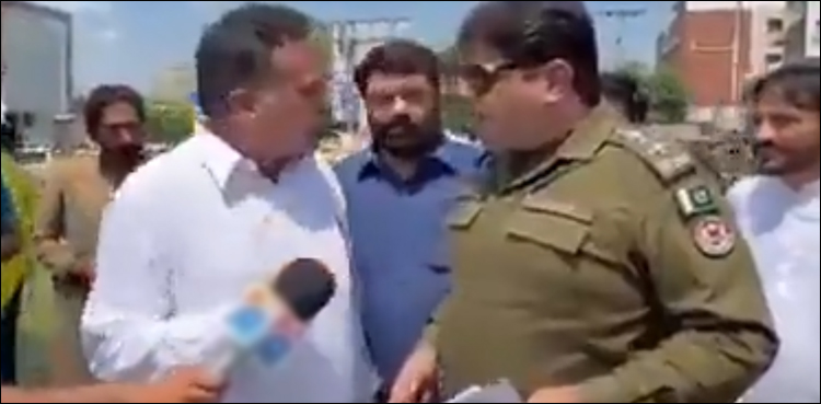پنجاب پولیس نے پی ٹی آئی رہنما کو لاہور کی حدود سے باہر نکال دیا