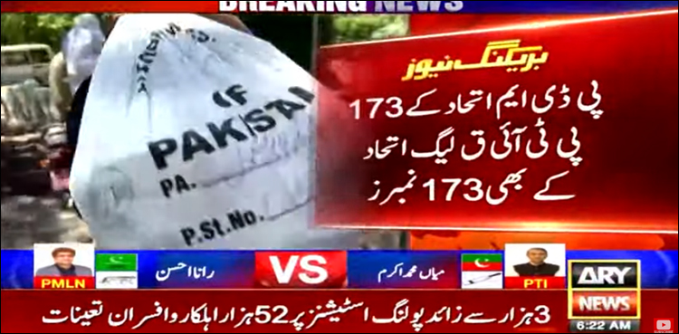 ضمنی الیکشن سے قبل پنجاب اسمبلی میں دونوں جانب نمبرز برابر ہو گئے