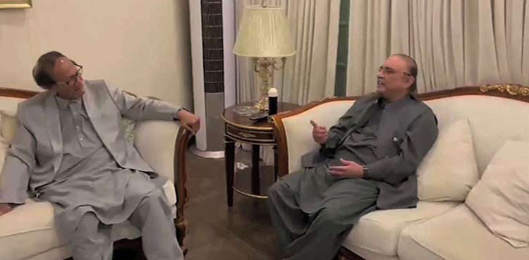 ‘کیا چوہدری شجاعت نے آصف زراری سے پیسے لیے؟’