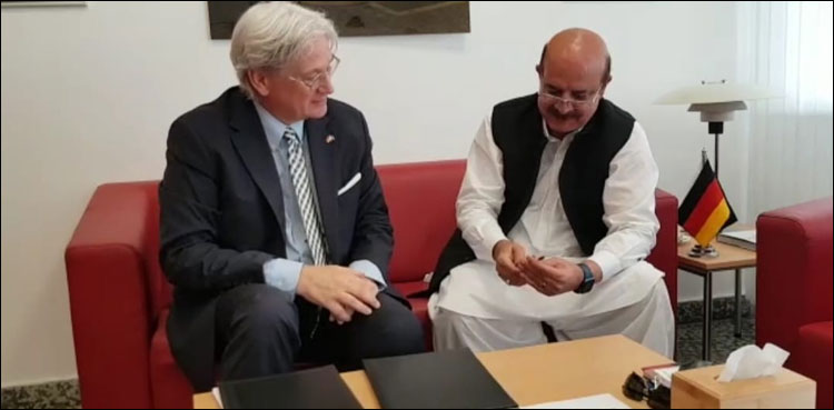 سیلاب متاثرین، جرمن قونصل خانے کا فوڈ ریلیف پروجیکٹ کے معاہدے پر دستخط