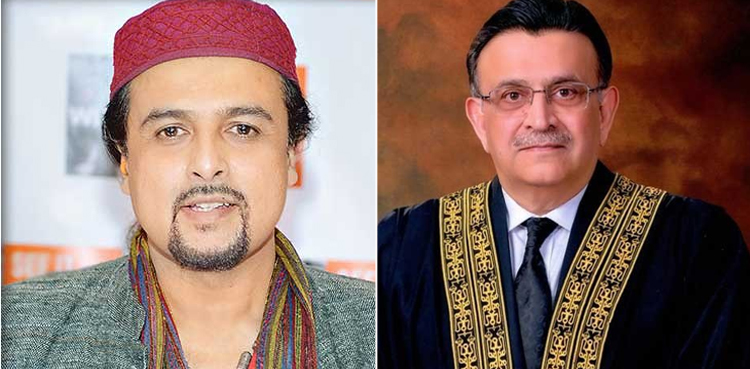 میڈیا پر حکومتی پابندیاں اور سیاسی مخالفین پر تشدد: گلوکار سلمان احمد کا چیف جسٹس  کو خط