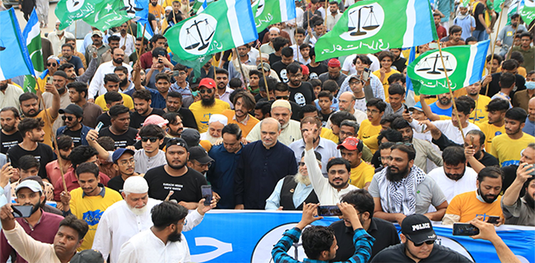 ایران پر امریکی حملے کےخلاف جماعت اسلامی کا کل یوم احتجاج منانے کا اعلان