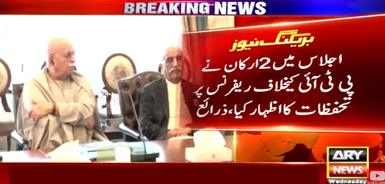 حکومتی اتحاد کے 2 ارکان کا پی ٹی آئی کیخلاف ریفرنس پر تحفظات کا اظہار