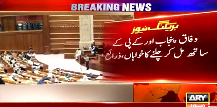 مسلم لیگ ن کا تحریک انصاف  سے ورکنگ ریلیشن شپ بہتر کرنے کا فیصلہ