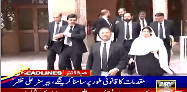 عمران خان کے خلاف مقدمات کا قانونی طور پر سامنا کریں گے، بیرسٹرعلی ظفر