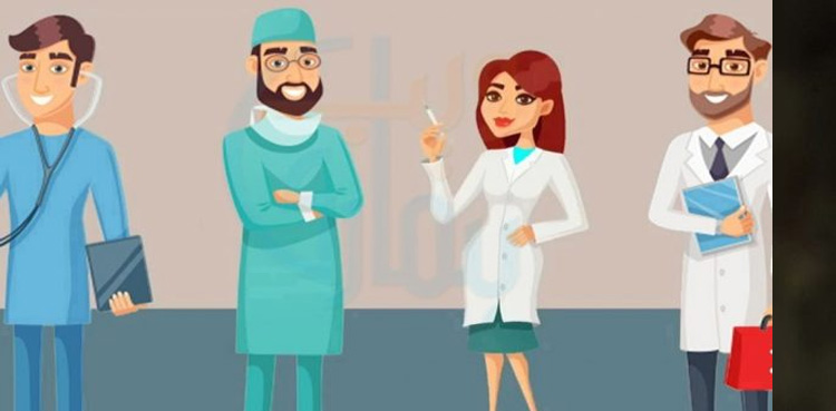 تصویر میں ایک ڈاکٹر اصلی اور دوسرا نقلی!! ذہین لوگ نشاندہی کریں