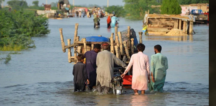’پاکستان میں 33 ملین افراد سیلاب سے بےگھر ہوئے‘