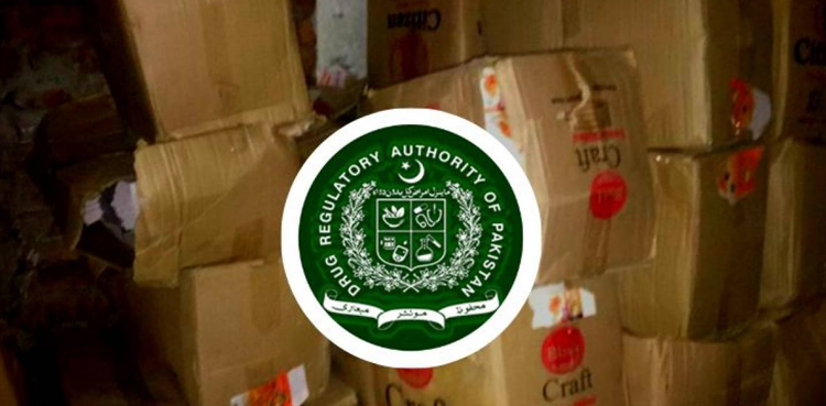ڈریپ  کا کراچی پورٹ قاسم میں جعلی ادویہ ساز کمپنی پر چھاپہ ، بھاری مقدار میں غیر قانونی ادویات برآمد