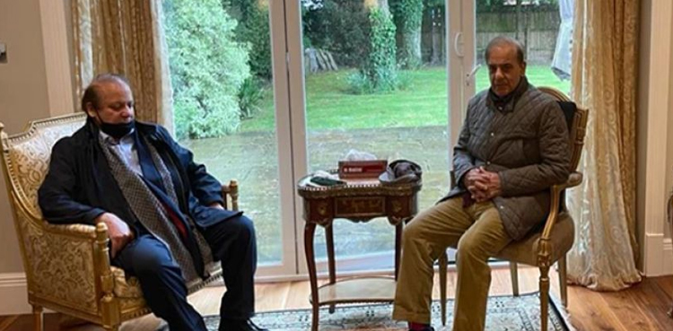 جنرل الیکشن مقررہ وقت پرہی کرائے جائیں،  لندن ملاقات میں دونوں بھائی متفق