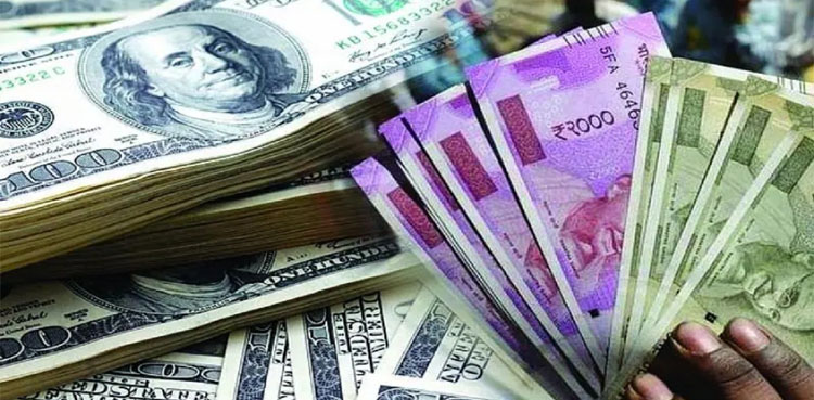 امریکی ڈالر کا بڑا جھٹکا : بھارتی روپیہ چاروں شانے چت