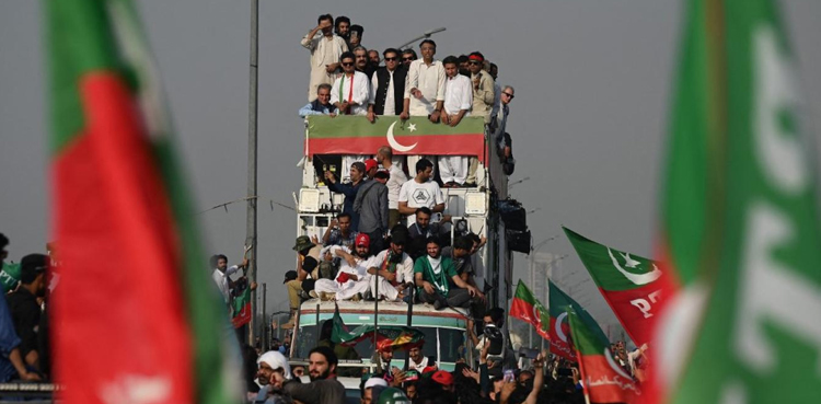 تحریک انصاف کے ٹائیگرز لانگ مارچ میں شرکت کیلئے تیار