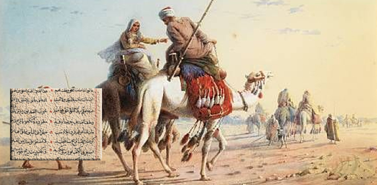 عرب کی شاعری عرب کا دفتر ہے!