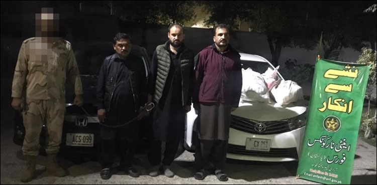 پاکستان بھر میں اینٹی نارکوٹکس فورس کی منشیات کے خلاف بڑی کارروائیاں