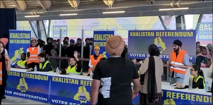 کینیڈا میں ایک بار پھر خالصتان کے قیام کے لیے ریفرنڈم کی تیاریاں مکمل