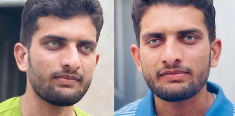 ویڈیو: ’میں جس رنگ کے کپڑے پہنتا ہوں، آنکھیں بھی اسی رنگ کی ہو جاتی ہیں‘
