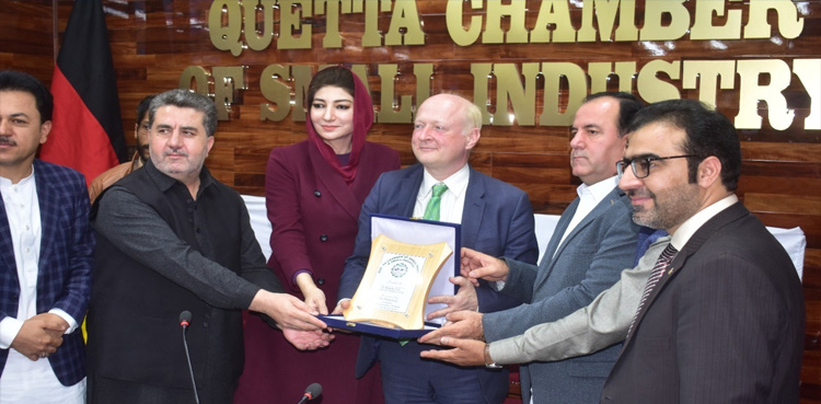بلوچستان میں کاروباری صنعت کو فروغ دلوائیں گے، جرمن قونصل جنرل