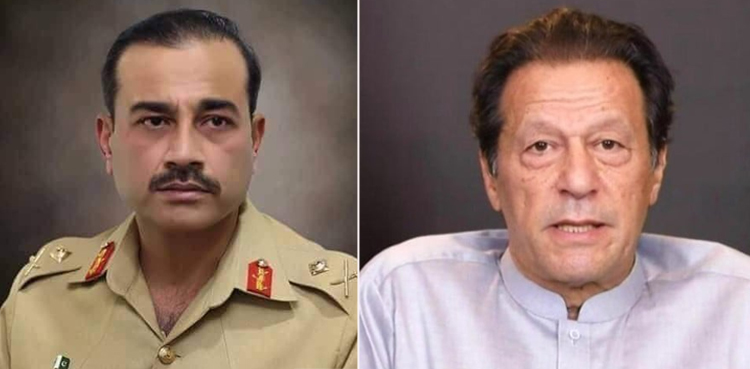 عمران خان کی جنرل سید عاصم منیر کو چیف آف آرمی اسٹاف  بننے پرمبارکباد