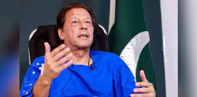 عمران خان کا قومی ٹیم کیلئے نیک خواہشات کا اظہار