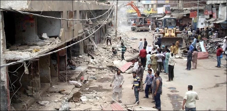 کراچی :  سرجانی میں تجاوزات کیخلاف آپریشن میں مختیار کار کی ہلاکت کے واقعے کا مقدمہ درج