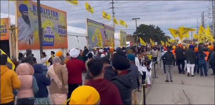 ٹورنٹو میں 75 ہزار سکھوں نے بھارتی پنجاب کی آزادی کے لیے ووٹ کاسٹ کر دیا