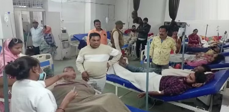 شادی میں کھانا کھانے کے بعد سیکڑوں افراد اسپتال پہنچ گئے