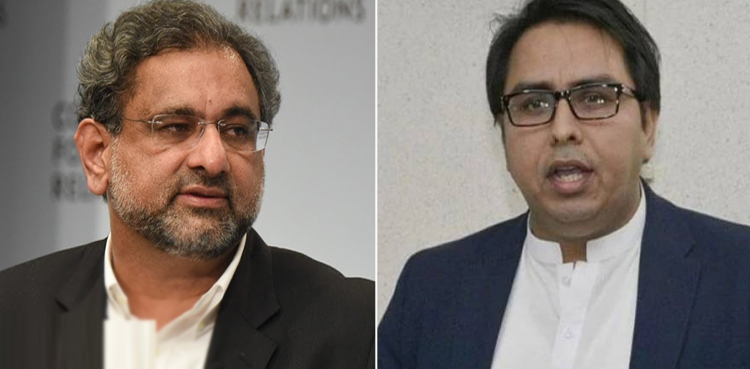 عدالت شہباز گل کو 2 ارب روپے ہرجانہ ادا کرنے کا حکم دے ، شاہد خاقان عباسی کی درخواست