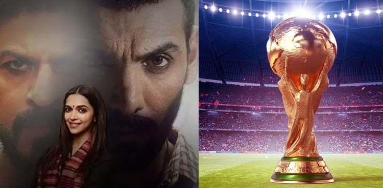 فیفا ورلڈ‌ کپ: شاہ رخ ’پٹھان‘ کو پروموٹ کرنے پہنچ گئے؟‌