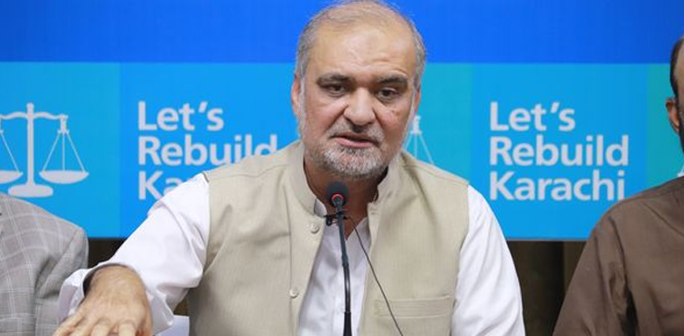 حافظ نعیم کا وزیر اعلیٰ ہاؤس کے سامنے دھرنا دینے کا اعلان