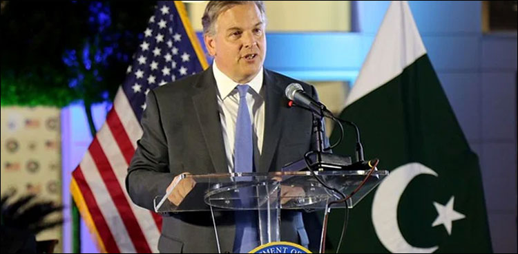 امریکا پاکستان کو 32 منصوبوں کے لیے فنڈز فراہم کر رہا ہے، ڈونلڈ بلوم