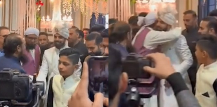 ویڈیو: شاداب خان دلہن  لینے پہنچ گئے