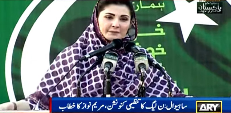 مریم نواز کی آمد پر ن لیگی ایم پی اے کو اسٹیج سے اتار دیا گیا